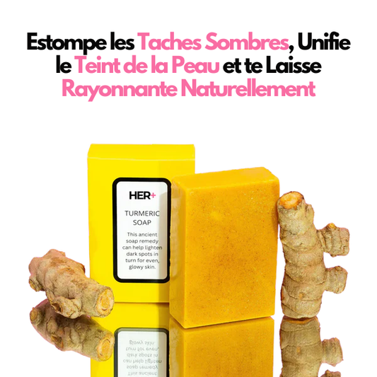 Savon Au Curcuma Pour Les Taches Sombres