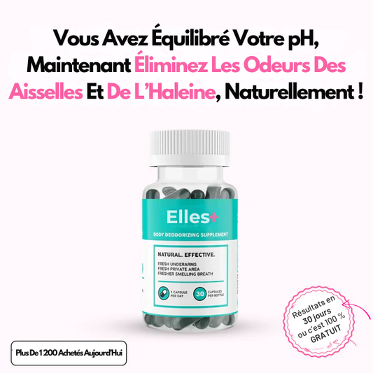 Capsules Pour Les Odeurs Corporelles, La Détox Et La Peau